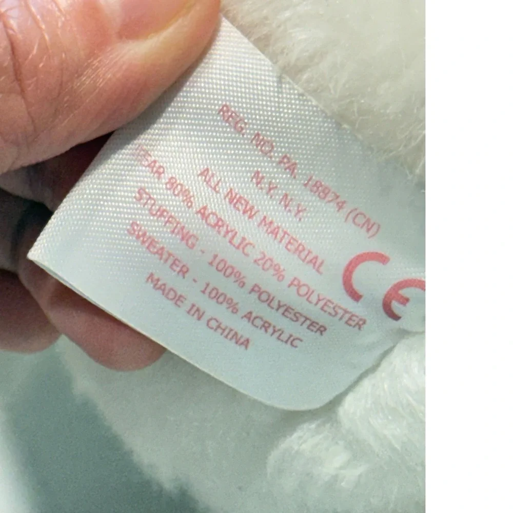 Ralph Lauren Romance White Teddy Bear sz 15